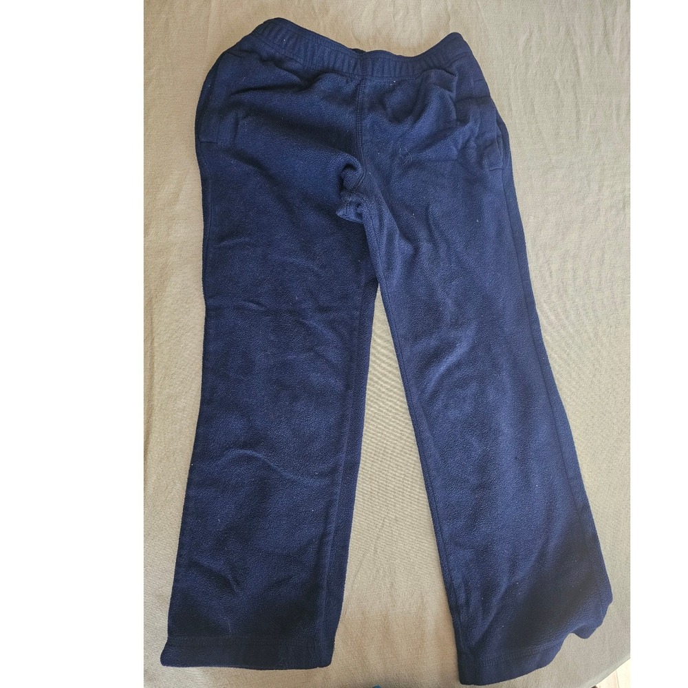 Crazy 8 Boys Navy Blue Fleece Pull On Pants Size Medium 7-8